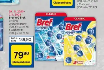 Tesco Bref wc blok nabídka