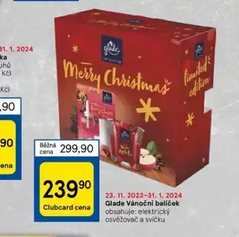 Tesco Glade vánoční balíček nabídka