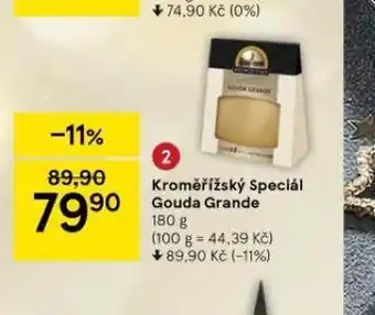 Tesco Kromeřížský speciál gouda grande nabídka