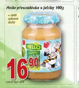 Hruška Hello přesnídávka nabídka