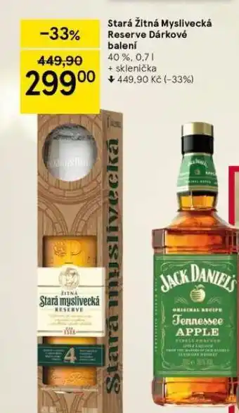Tesco Stará žitná myslivecká reserve dárkové balení nabídka