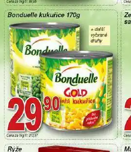 Hruška Bonduelle zlatá kukuřice nabídka