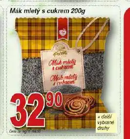 Hruška Mák mletý s cukrem nabídka