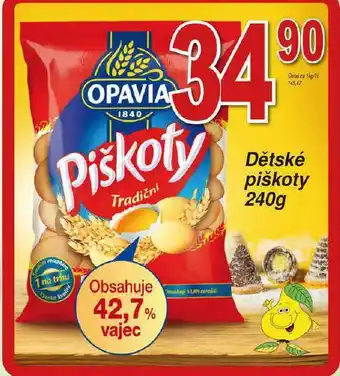 Hruška Dětské piškoty nabídka