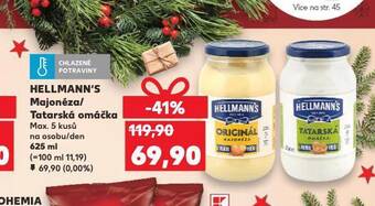 Kaufland Hellmann's majonéza nabídka