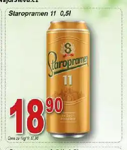 Hruška Pivo staropramen nabídka