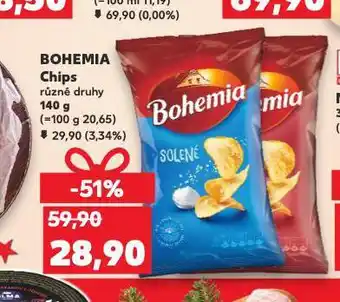 Kaufland Bohemia chips nabídka