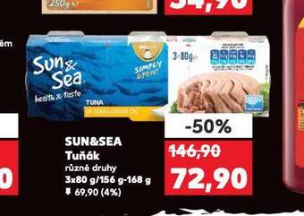 Kaufland Tuńák sun& sea nabídka