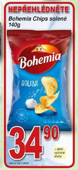 Hruška Bohemia chips nabídka