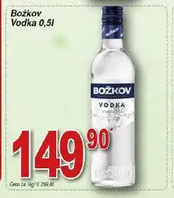 Hruška Božkov vodka nabídka