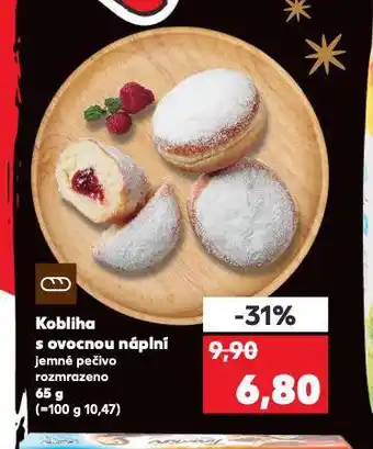 Kaufland Kobliha s ovocnou náplní nabídka