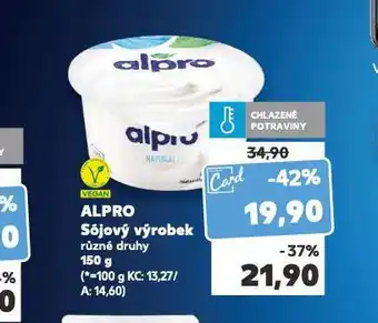 Kaufland Alpro sójový dezert nabídka
