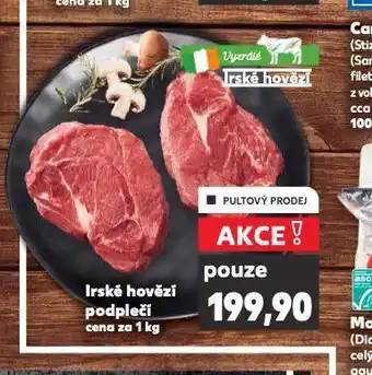 Kaufland Irské hovězí podplečí nabídka
