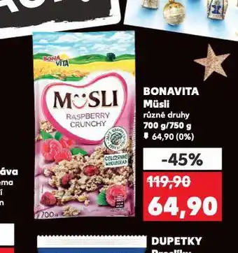 Kaufland Bonavita musli nabídka