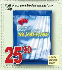 Qalt prací prostředek na záclony