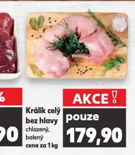 Kaufland Králík celý bez hlavy nabídka