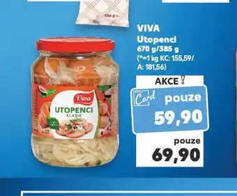 Kaufland Viva utopenci nabídka
