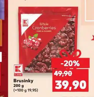 Kaufland Brusinky nabídka
