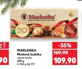 Marlenka medové kuličky