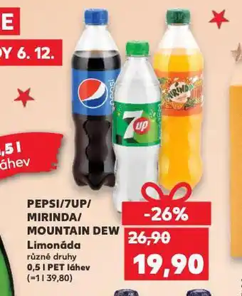 Kaufland Mirinda nabídka