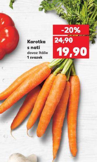 Kaufland Karotka s natí nabídka