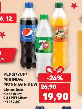 Kaufland Mountain dew nabídka