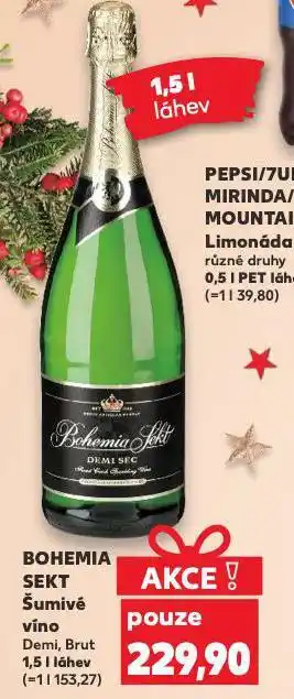 Kaufland Bohemia sekt nabídka