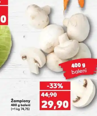 Kaufland Žampiony nabídka