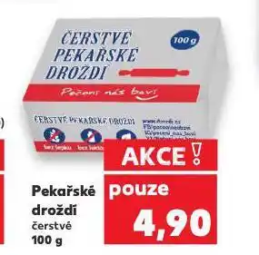 Kaufland Pekařské droždí nabídka