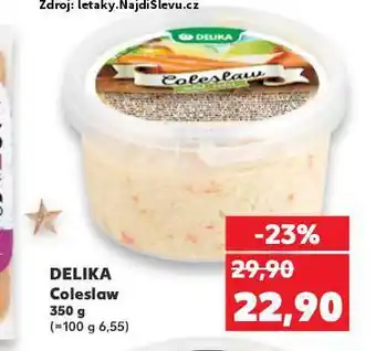 Kaufland Delika coleslaw nabídka