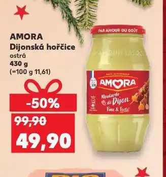 Kaufland Amora dijonská hořčice nabídka