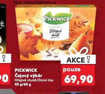 Kaufland Pickwick čaj nabídka