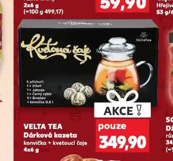 Kaufland Velta čaj nabídka