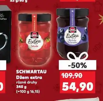 Kaufland Schwartau extra džem nabídka