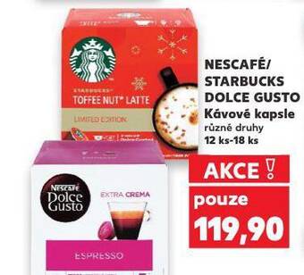 Kaufland Kávové kapsle dolce gusto nabídka