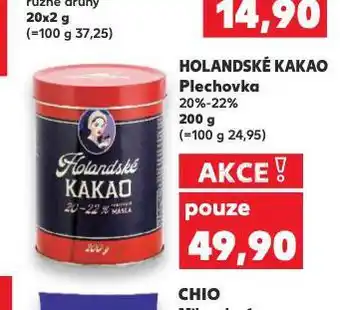 Kaufland Holandské kakao nabídka