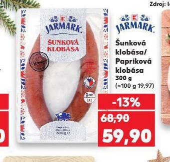 Kaufland Papriková klobása nabídka