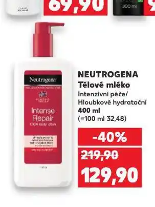 Kaufland Neutrogena tělové mléko nabídka