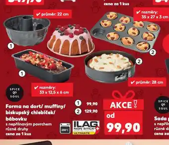 Kaufland Forma na muffiny nabídka