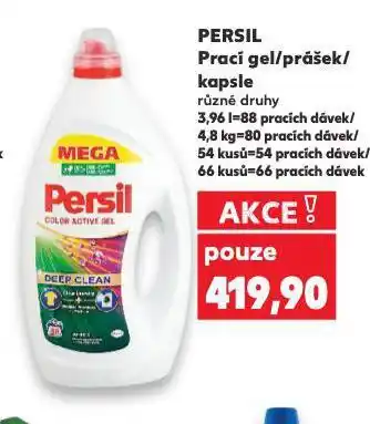 Kaufland Persil prací prostředek nabídka