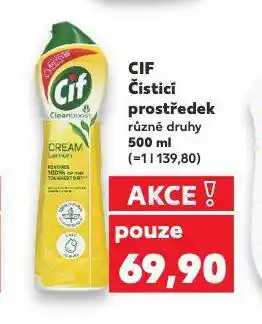 Kaufland Cif čisticí prostředek nabídka