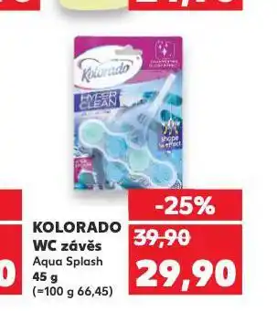 Kaufland Kolorado wc závěs nabídka