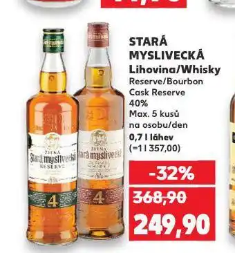 Kaufland Stará žitná myslivecká nabídka