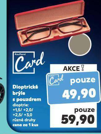 Kaufland Dioptrické brýle nabídka