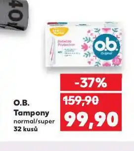 Kaufland O.b. tampony nabídka