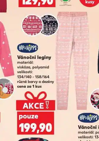 Kaufland Vánoční legíny nabídka