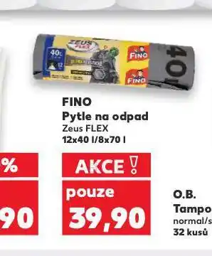 Kaufland Fino pytle na odpad nabídka