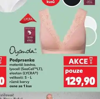 Kaufland Podprsenka nabídka