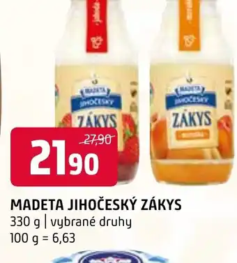 MADETA JIHOČESKÝ ZÁKYS