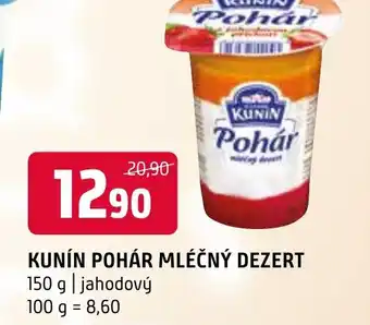 Terno KUNÍN POHÁR MLÉČNÝ DEZERT nabídka